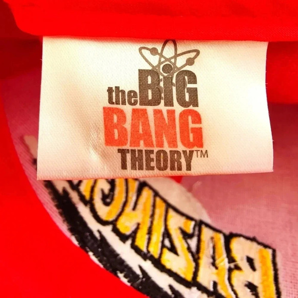 Big Bang Bazinga! Snapback Hat Cap, One Size Adjustable, Red - Picture 8 of 8